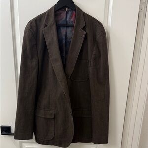 Kroon Sport Coat Jacket Harrison Wash Cotton Blazer Double Vents